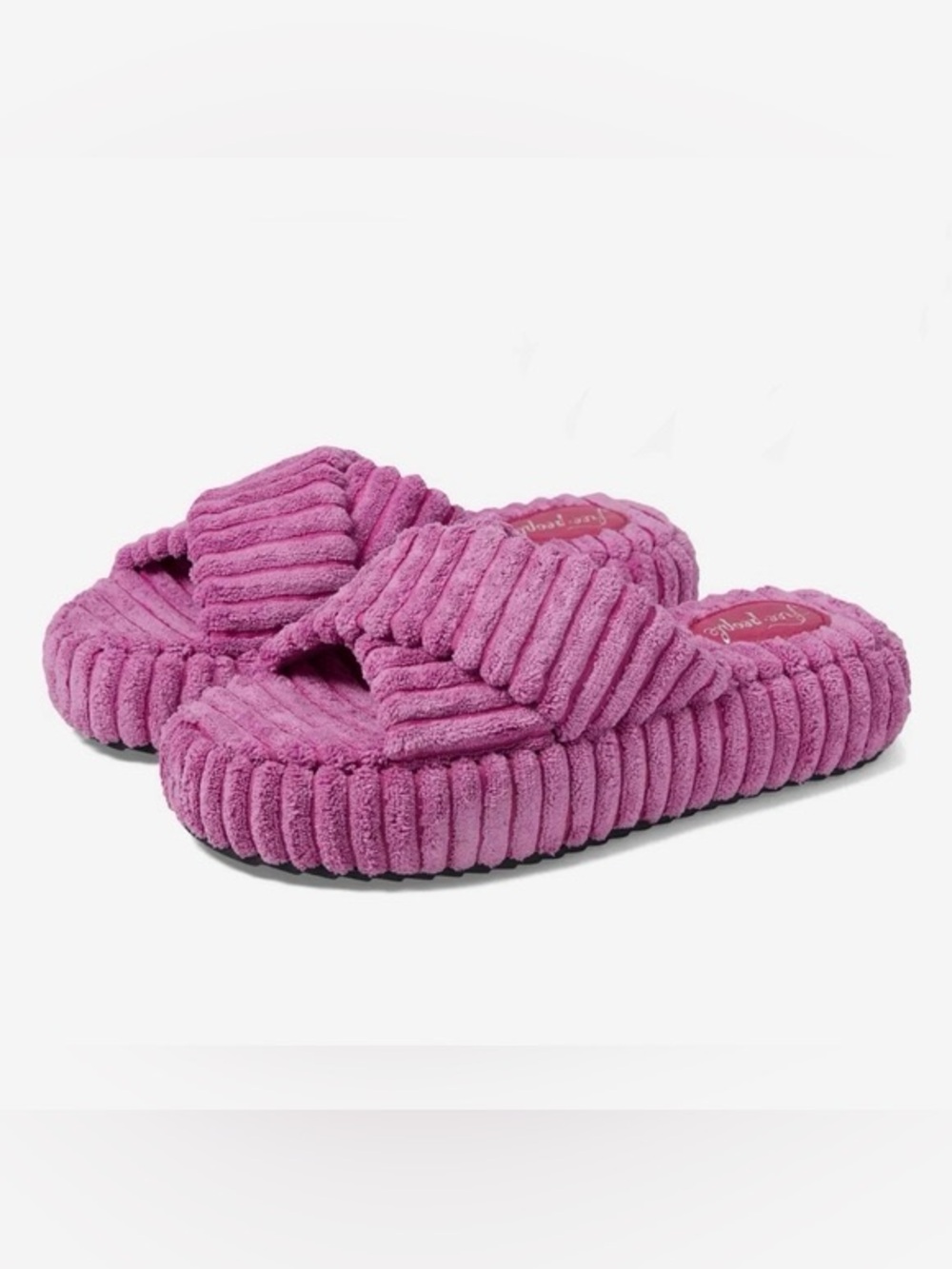 FREE PEOPLE Two Days in Ibiza Slippers - Orchid